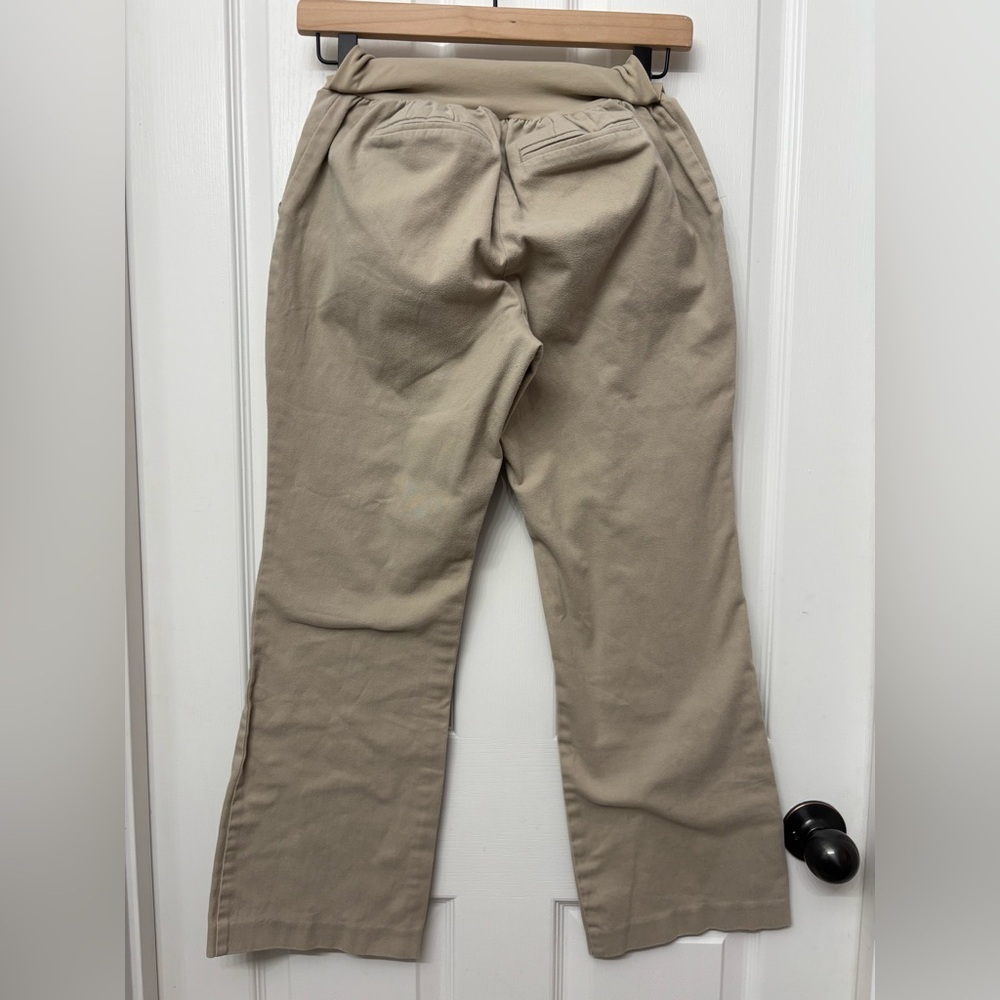 Khaki Maternity Pants | Motherhood Maternity PM - Picture 7 of 10